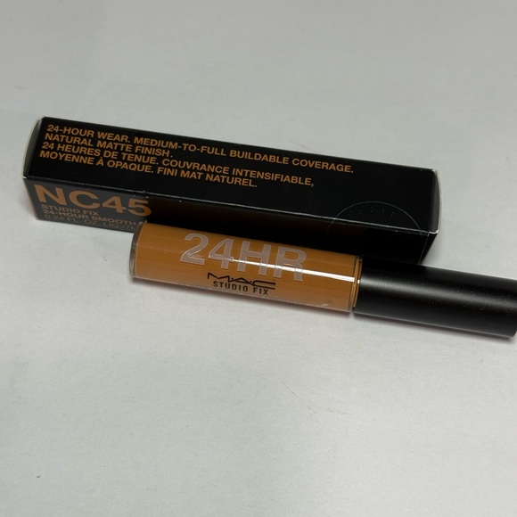 MAC Cosmetics Other - MAC NC45 Studio Fix 24-Hour Smooth Wear Fluid Correcting Concealer NEW